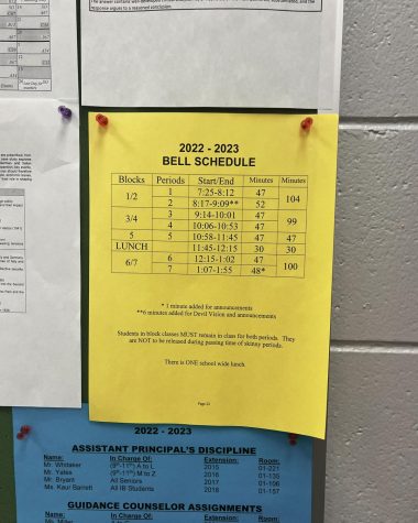 While a schedule alteration isn’t in the books for the school, students are left wondering what schedule would be the most efficient for students and teachers.