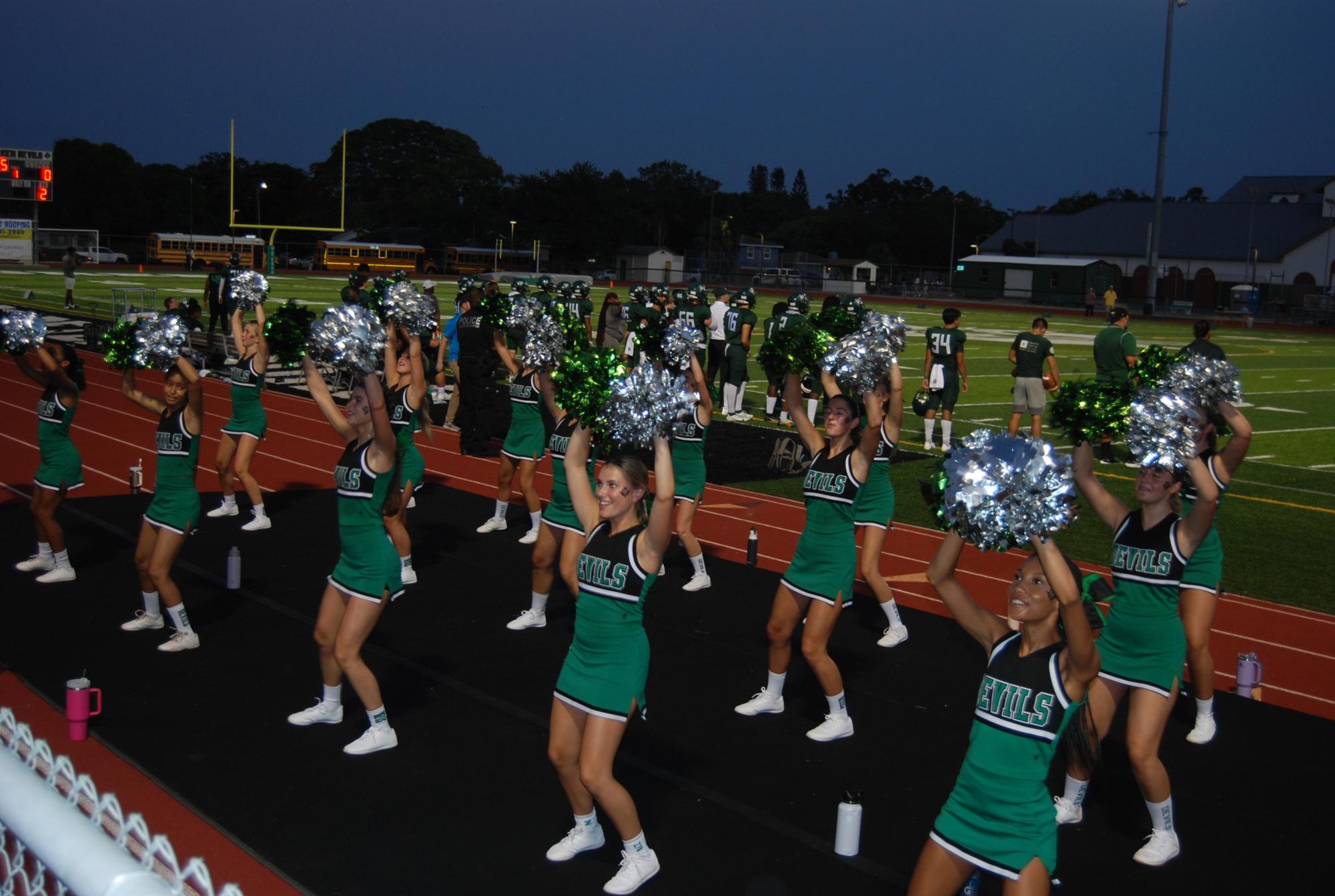 School spirit is what motivates a lot of students and brings us closer together as a Green Devil family!